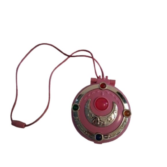 Sailor Moon Compact Locket BANDAI 1995 Vintage Tested Works - Picture 1 of 3